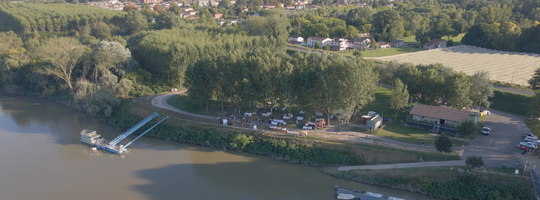 Fiume po a Sermide
