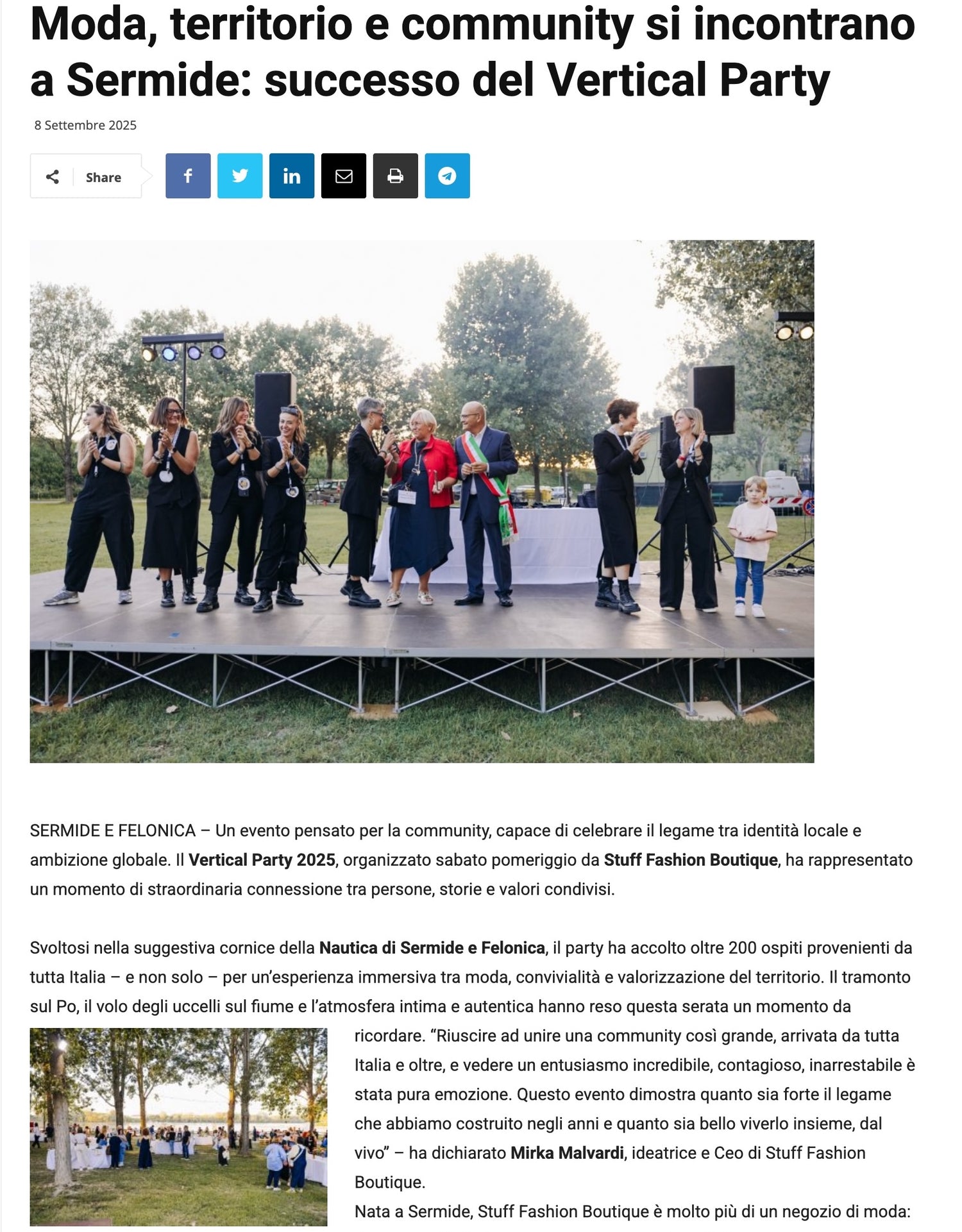 Mantova Uno Vertical Party